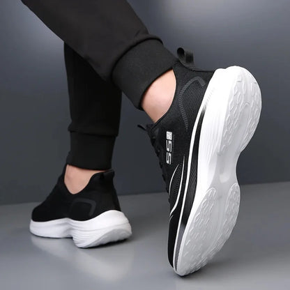 Carbon Plate Marathon Shoes Men Casual Sneakers Air Cushion Luxury Comfortable Lightweight Sports Running Shoes Male Footwear