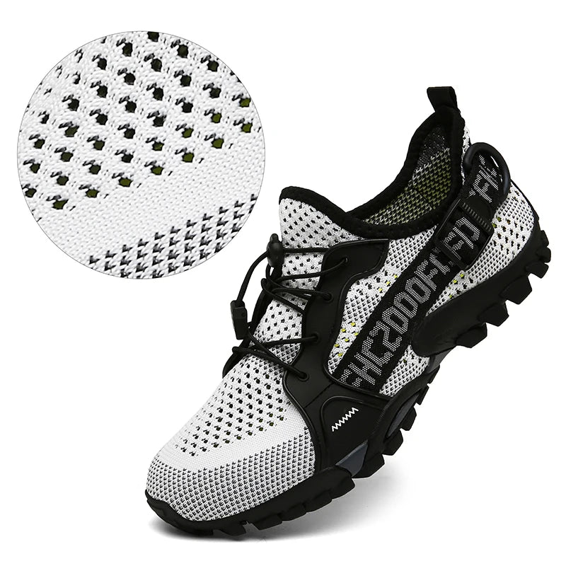 New Men's Outdoor Leisure Hiking Shoes Women's Beach Shoes Wading Shoes Couples Quick-Drying Rock Climbing Sneakers 36-47#