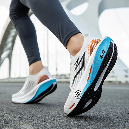 New Sports Shoes for Men&Women, Running Sneakers, Carbon Plate, Male Marathon Racing, Shock-absorbing, Athletics Training Shoes