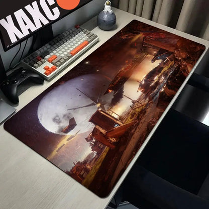 Destiny 2 Mouse Pad Cartoon Lockedge Large Gaming Pad Computer Gamer Keyboard Mouse Mat Desk Mousepad for PC Desk Pad