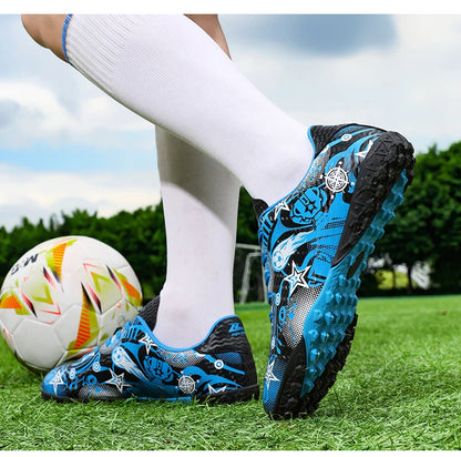 New Men Soccer Shoes Boys Original Football Shoes TF/AG Indoor Professional Football Field Boots Society Cleats Sneaker Non Slip