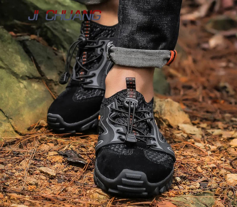 39-50 Water Shoes Men Quick Drying Swim Beach Aqua Shoes for Water Sport Diving Hiking Sailing Travel Sneakers  mountaineering