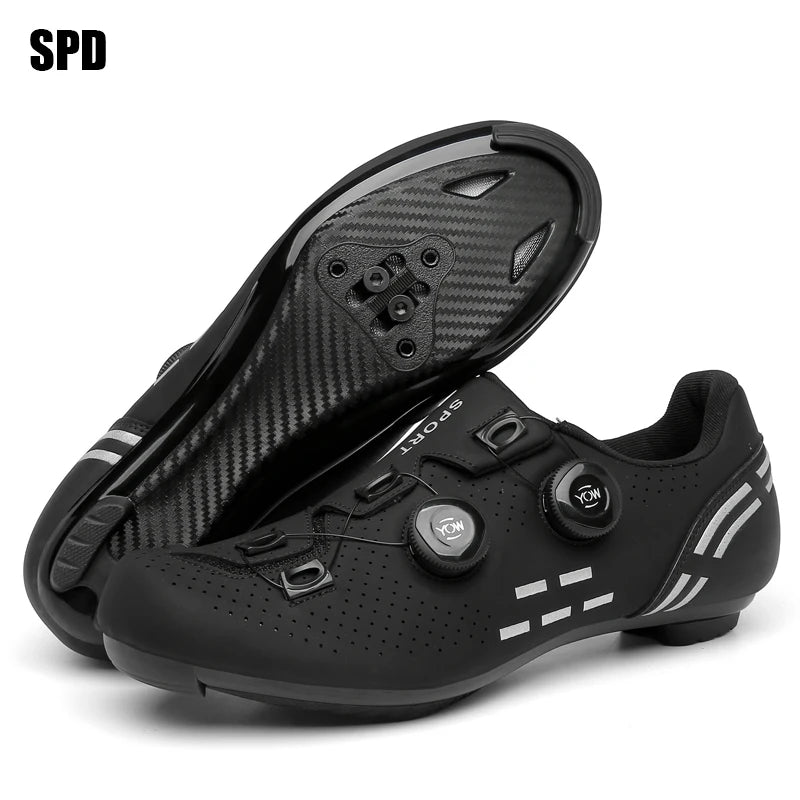 Cycling Shoes Men's Professional MTB And SPD Cycling Shoes Mountain Racing Shoes Women's Mountain Racing Spd Road Cycling Shoes