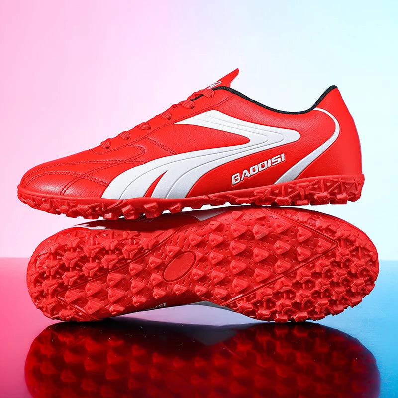 Men's Soccer Shoes Breathable Football Boots Futsal Ultralight Professional Training Sneakers Unisex Grass Cleats Match Sport