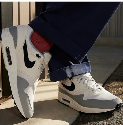 Nike genuine Air Max 1 men's low top air cushion retro sports shoe FD9082-002