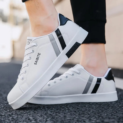 Scarpe da skateboard casual da uomo, scarpe bianche, scarpe da tempo libero per attività all'aperto, sneakers, scarpe da passeggio traspiranti, scarpe basse, Chaussure Homme 39-48