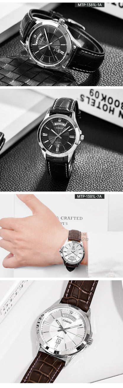 Casio watch for men MTP-1381D Series Explosion quartz watche 50m Waterproof military wrist Watch relogio masculino