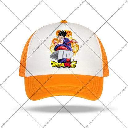 Dragon Ball-baseballkeps för kvinnor och män, solhattar, kepsar med tryck av seriefigurer och anime, bekväma unisex-bomullskepsar för vuxna, perfekta som sommargåvor och festpresenter