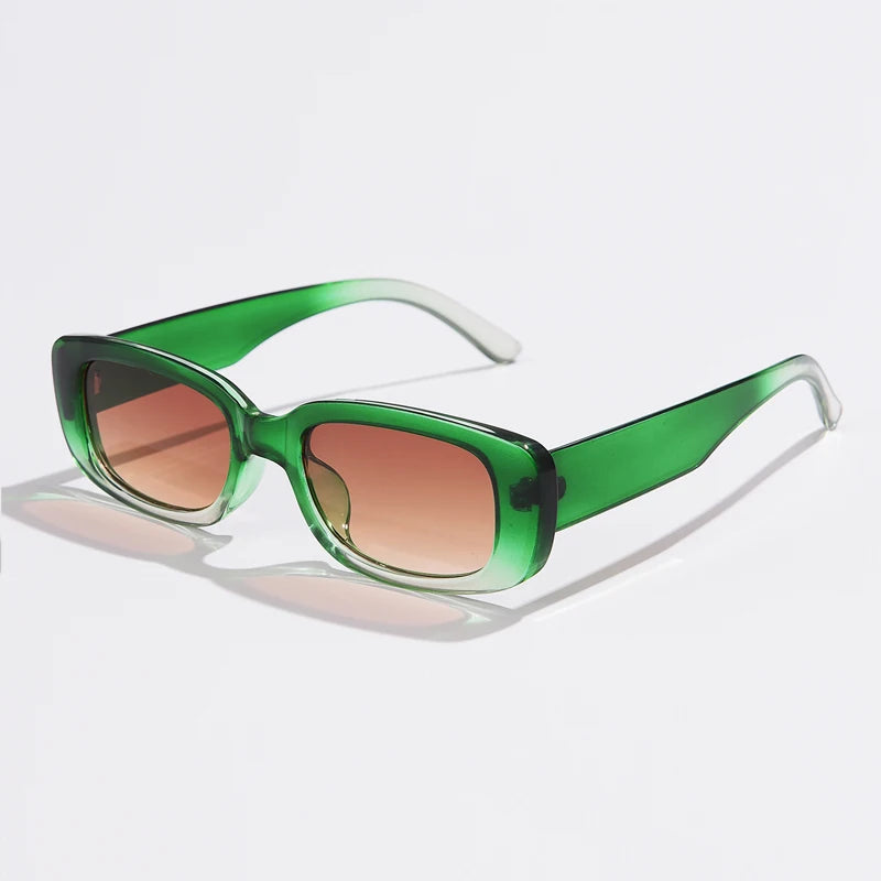 Gafas de sol cuadradas para hombre, rectangulares, de marca, de diseño, pequeñas, para hombre, estilo retro, con lentes negras, para conducir y pescar, Oculos UV400