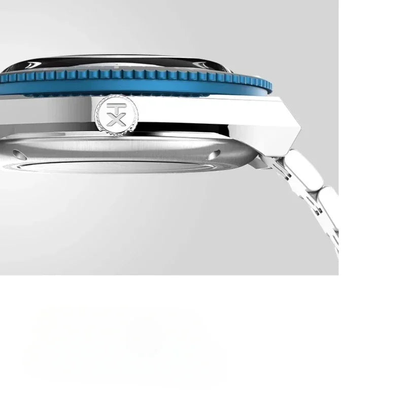 Relógio TIMEX NOVO totalmente automático para homem, de elevada beleza, luxo e lazer, multifunções, com calendário e bracelete em aço