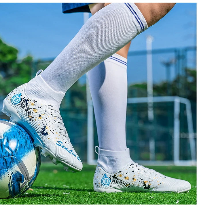 High Quality Soccer Cleats for Men Soccer Shoes Society Boys Football Boots Children Football Shoes Sneakers Unisex Soccer Boots