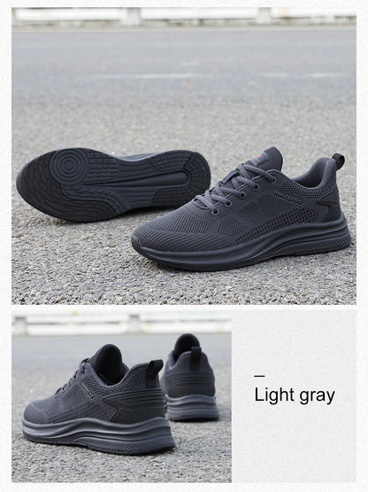 Baasploa Men Running Shoes Brand Male Designer Mesh Casual Sneakers Lightweight Lace-Up New Male Outdoor Sports Tennis Shoe