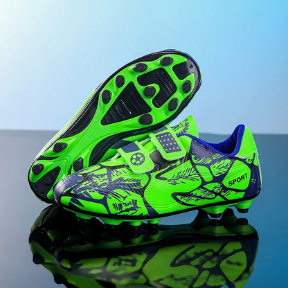 Soccer Cleats for Men Women Breathable Lightweight Anti Slip Firm Ground for Outdoor Football Training Match Sports