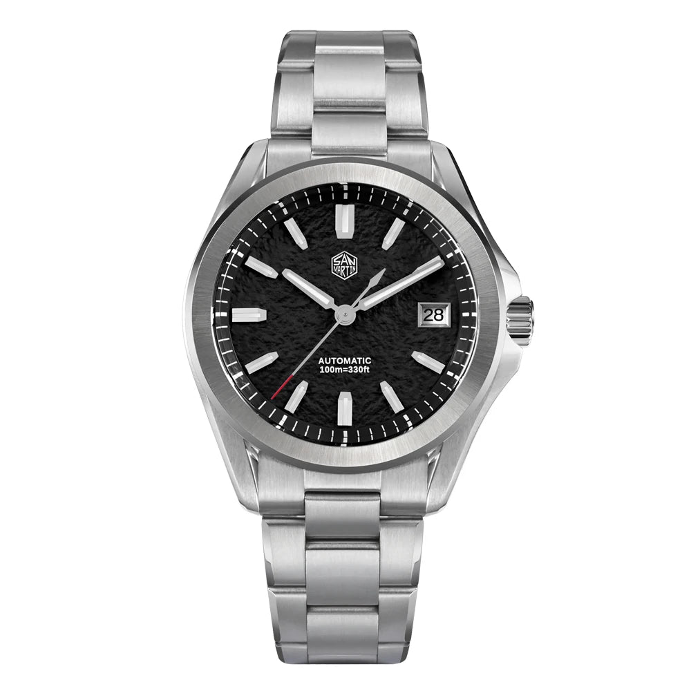 San Martin New Gada Fashion Sport Watch 39mm NH35 Automatic Mechanical Men Watches Dress Waterproof 100m Luminous SN0129