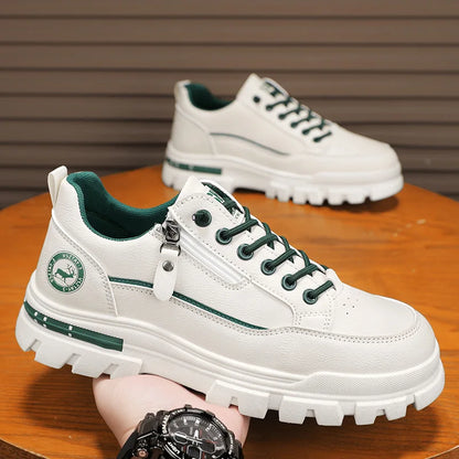 Men's Casual Sports Outdoor Hiking Trendy Fashion Comfortable Thick-Soled Street Board Shoes