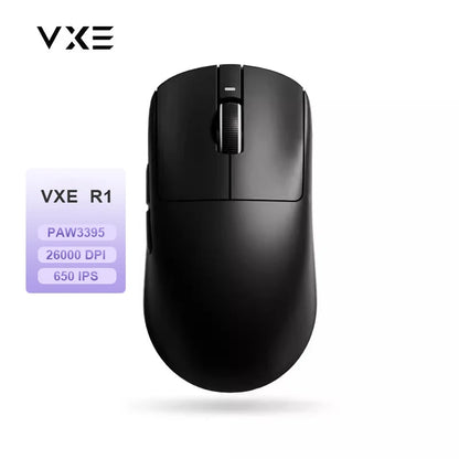 Rato Gaming Sem Fios ATK VXE Dragonfly R1 Pro MAX PAW3395 R1 SE Plus — Rato FPS Esports Personalizado, Recarregável e Leve