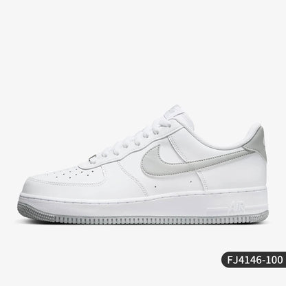 Nike Official Authentic Air Force 1 '07 Men's Breathable and Wear-Resistant Casual Shoes FJ4146-100