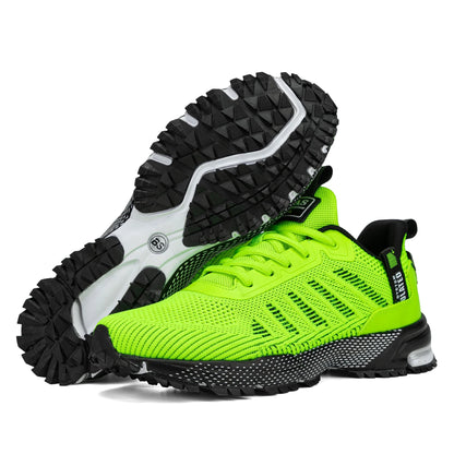 Ténis de corrida para homem Baasploa – Ténis casuais de malha, leves e de design, para corrida, respiráveis, com atacadores, para caminhada desportiva