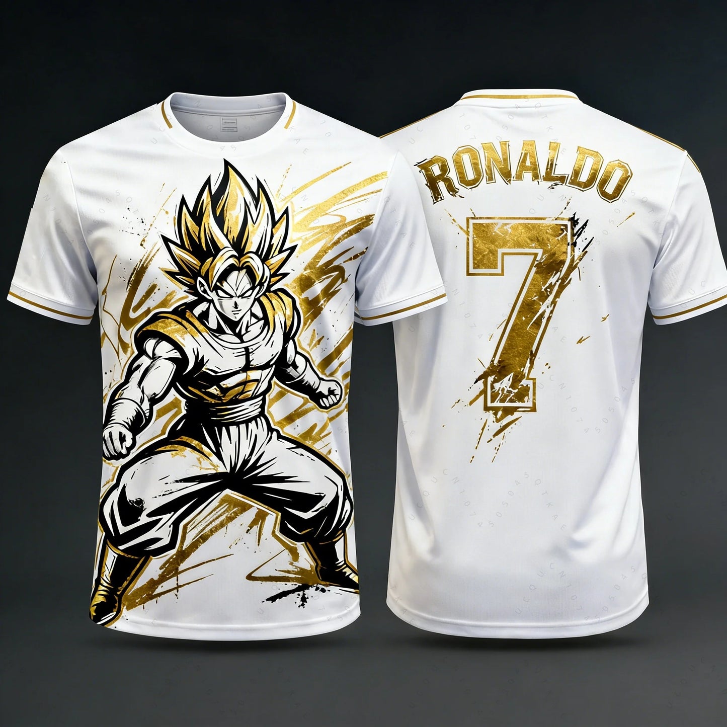 2026 New Arrivals Dragon Ball Z Goku Vegeta Special Edition Football Jersey Ronaldo No.7 Football T-shirt Fan Special Jersey top