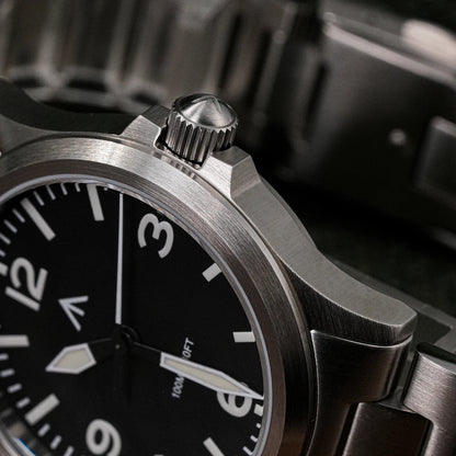 Militado  ML18 36mm Men Watch VH31 Quartz Movement Watches Luminous Sapphire Double Domed Crystal Waterproof Vintage Wristwatch