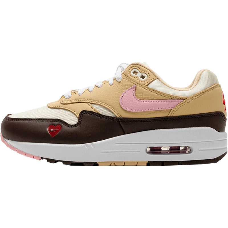 Nike Official Authentic Air Max 1 87 Women's Minimalist Sporty Casual Sneakers FZ4346-200