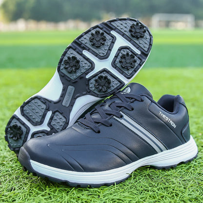 Waterproof Men's Golf Shoes Professional Lightweight Golfer Footwear Outdoor Golfing Sport Trainers Athletic Sneakers Brand