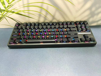 Keycaps retroiluminadas com gravação lateral, 131 teclas, para teclado mecânico Cherry MX Switch, perfil OEM, ABS, keycaps personalizadas DIY