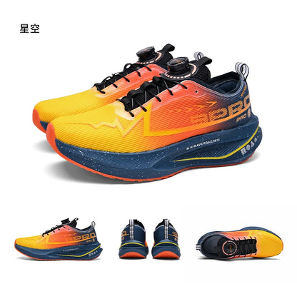 Men Running Shoes Carbon Board Speciality Sports Breathable Lightweight Women's Comfortable Athletic Nonskid Marathon Sneakers