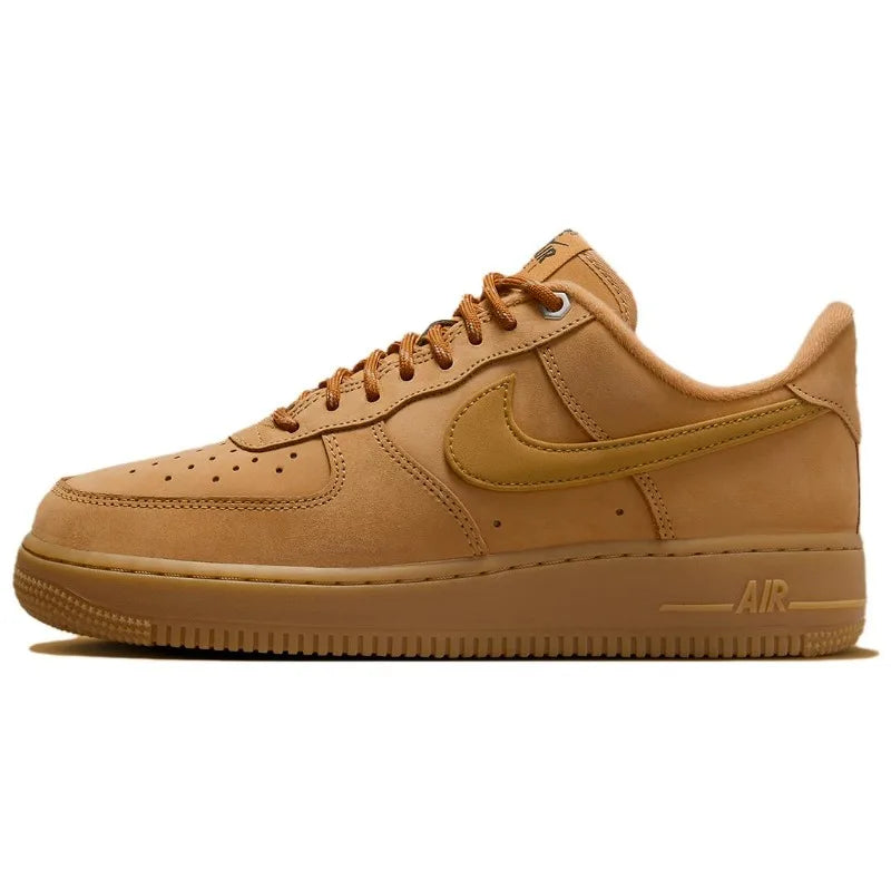 Nike Air Force 1 '07 Women Triple White Leather AF1 Classic Comfortable Air Cushion Board Shoes Casual White Sneakers DD8959-100