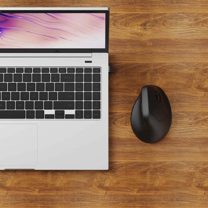 Rato Ergonómico Sem Fios Keychron M5 Ótico com Taxa de Polling 8K, 2.4GHz e Bluetooth, USB Type-C, Sensor 3950