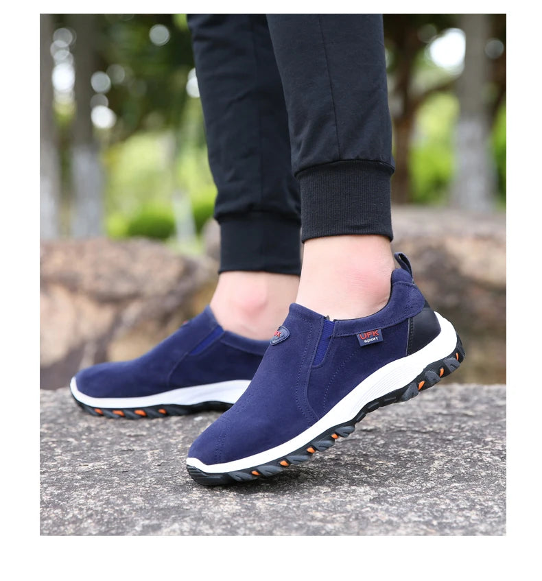 New Outdoor Hiking Camping Light Running Jogging Casual Sports Men's Shoes Non-slip Loafers Hiking Shoes Large Size 38-50