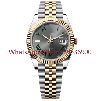 2026 Men's 904L Stainless Steel Automatic Mechanism Sapphire glass 41MM Watches Customized