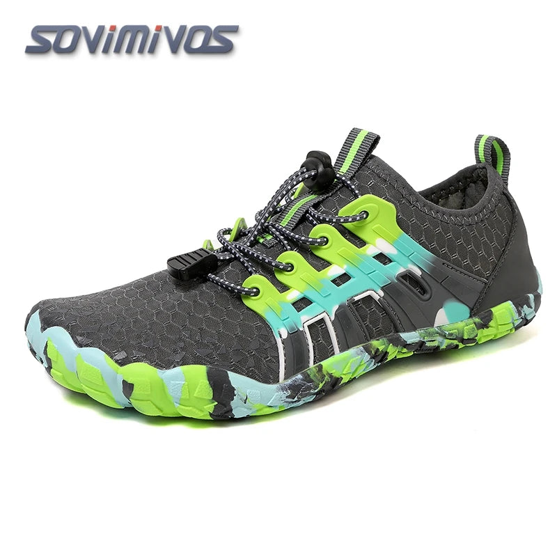 Men's Trail Running Shoes, Lightweight Athletic Zero Drop Barefoot Shoes Non Slip Outdoor Walking Minimalist Shoes for Women