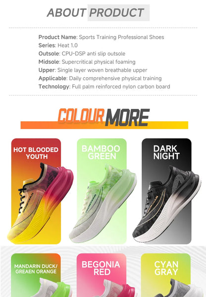 IRUNSVAN Rehuo 1.0 Full Length Carbon Plate Running Shoes  Marathon Ultra Lightweight Men's  24028