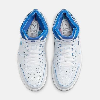Sapatilhas Nike genuínas para mulher Air Jordan 1 Zoom de cano alto DV5575-140