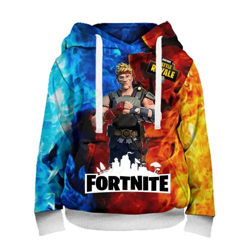 Ανδρικό φούτερ με κουκούλα Fortnite, μοντέρνα μπλούζα με 3D εκτύπωση, φούτερ με κουκούλα Battle Game για αγόρια και κορίτσια, χιπ χοπ, ανδρικό casual πανωφόρι