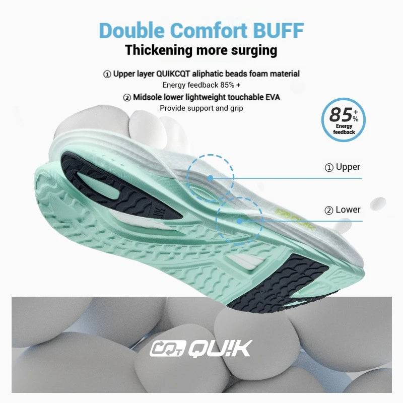 361 Degrees Fierce 5 Men Running Shoe New Breathable Shock-absorber Comfortable Non-slip Wear-resistant Male Sneaker 672522218