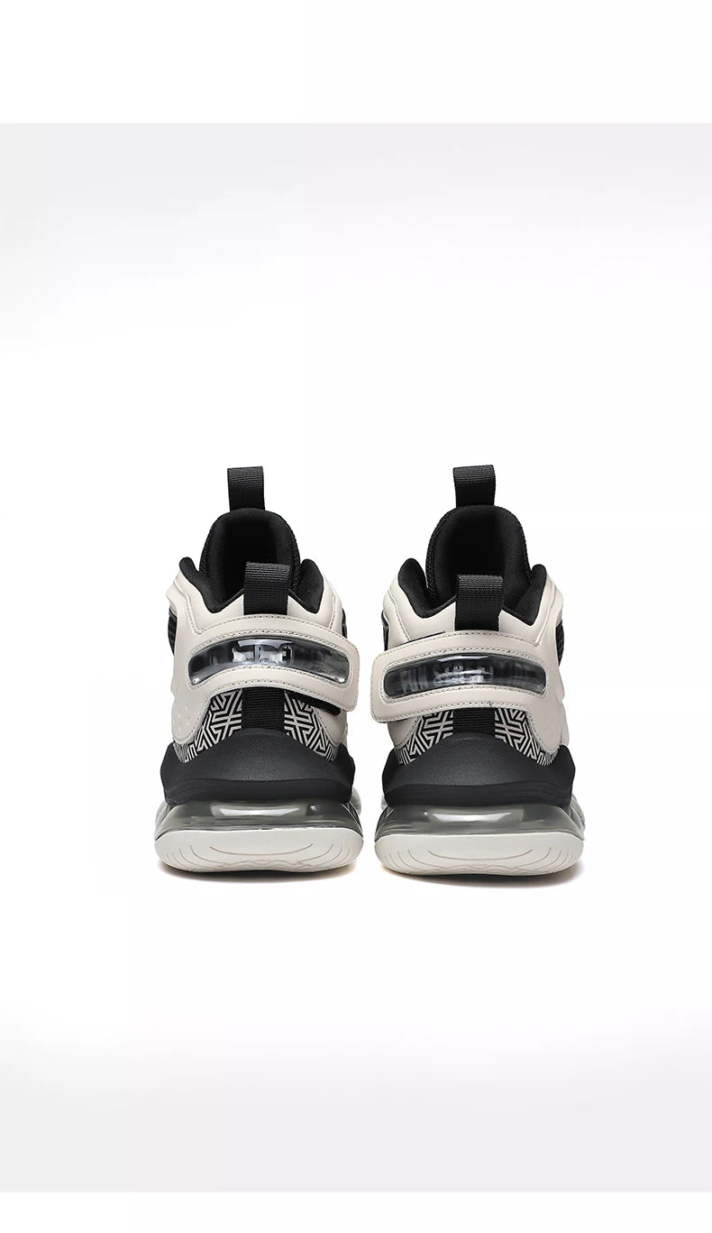 Men's Basketball Shoes Breathable Cushioning Non-Slip Wearable Runing Shoes Gym Training Athletic Basketball Sneakers for Women