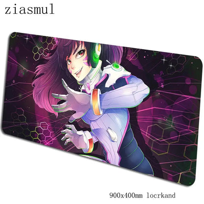 Tapete de rato Overwatch 90x40cm, tapete de rato gaming aesthetic, tapete de rato gamer personalizado elegante para teclado e PC