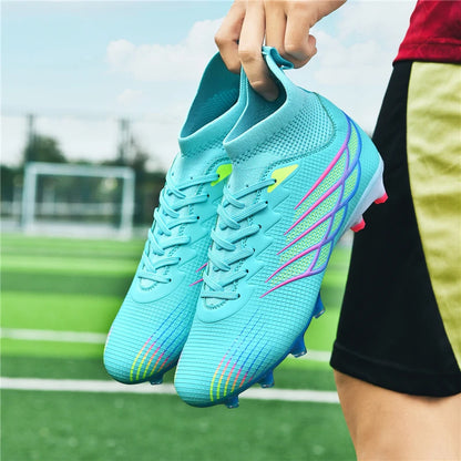2026 Superfly FG Football Boots Outdoor Soccer Cleat Black Shoes Soft Sport Professional Shoes Breathable Comfortable Boots Plus