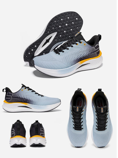 Baasploa Men Jogging Sports Shoes Carbon Plate Professional Cushioning Sneakers Male Outdoor Breathable Non Slip Running Shoes