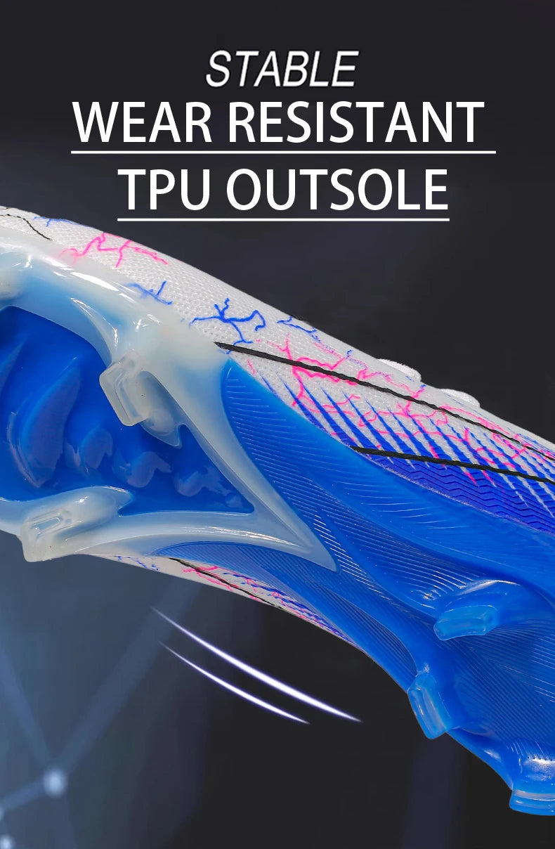 New Men's Football Boots Wholesale Cleats Non-Slip Sneakers Training Soccer Shoes Top Quality FG Drop Shipping Unisex Adult