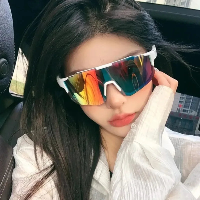 Cycling Glasses for Men Uv400 Cycling Shades Bike Sunglass Outdoor Bicycle Glasses Shades Sunglasses for Men