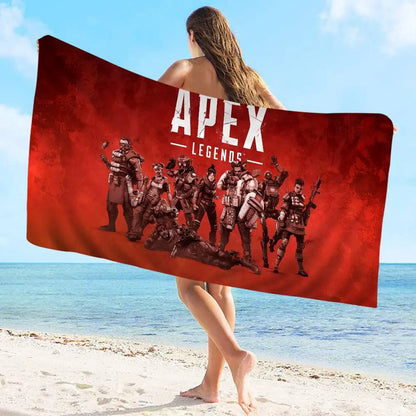Apex Legends Octane Microfiber Beach Towel Absorbent Quick dry Soft Yoga Swimming Resort Mountain Climbing Towel