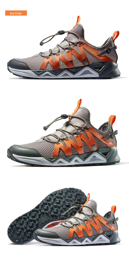 RAX Novos Sapatos de Caminhada de Verão para Homem e Mulher, Respiráveis, para Caminhada em Riachos, Trekking, Aqua Shoes, Pesca Outdoor, Campismo e Sneaker para Homem