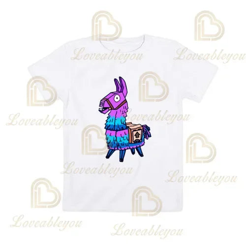 T-shirt Cartoon Fortnite para Rapazes e Raparigas, Battle Royale 3D, 3 a 14 Anos, Victory Royale, Top de Jogo para Criança e Roupa Teen
