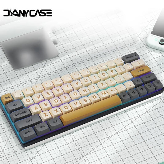 Conjunto de 125 teclas XDA PBT Matcha Green para teclado mecânico de 61/64/68/75/87/98/104/108 teclas, compatível com Cherry/Gateron/Otemu/Kailh