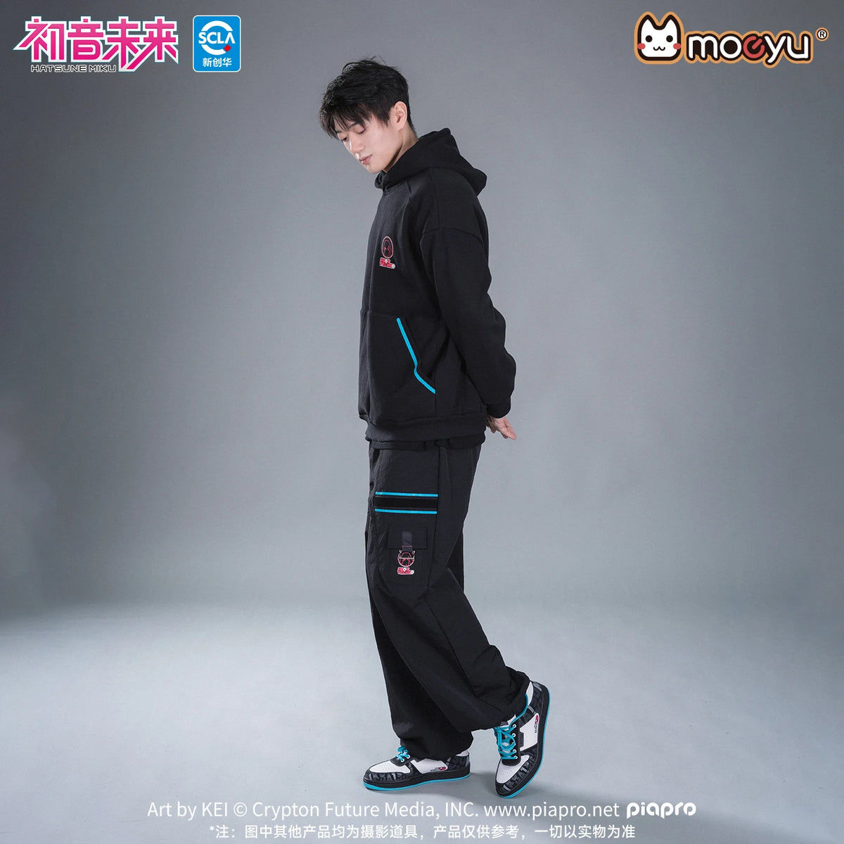 Buty Moeyu Hatsune Miku dla kobiet i mężczyzn – Vocaloid, cosplay, anime – męskie trampki, tenisówki, sznurowane, sportowe, do biegania, obuwie codzienne