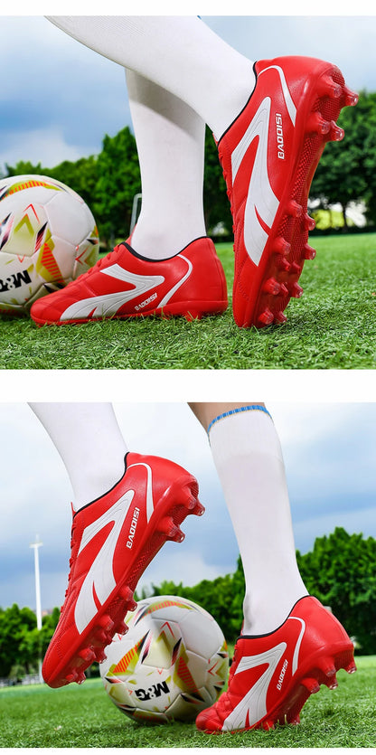Novas sapatilhas de futebol profissional para homem, sapatilhas de futebol para adulto, futsal indoor, ultraleves, antiderrapantes, desportivas, resistentes ao desgaste, botas de futebol