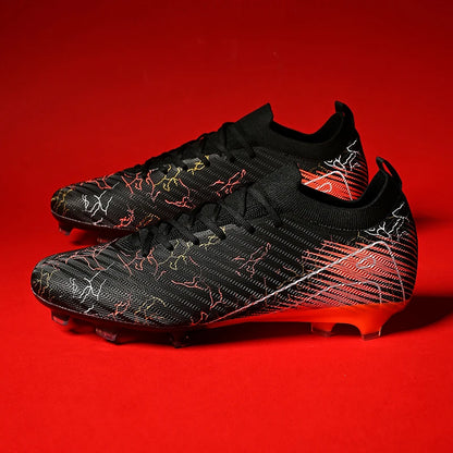 New Men's Football Boots Wholesale Cleats Non-Slip Sneakers Training Soccer Shoes Top Quality FG Drop Shipping Unisex Adult